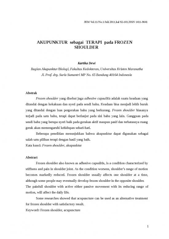 picture_Akupunktur Sebagai Terapi Pada Frozen Shoulder | Akupunktur